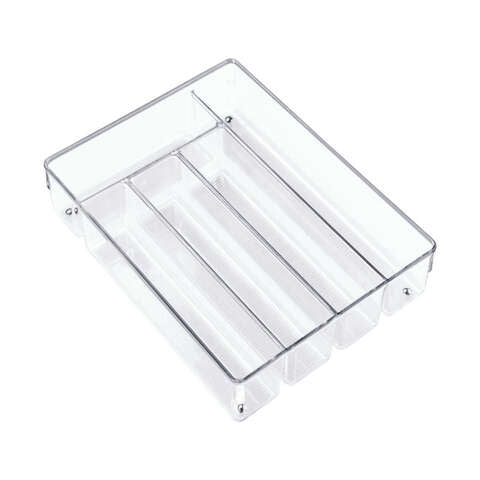 1371 Dividers Tray Organizer Clear Plastic Bead Storage Tray