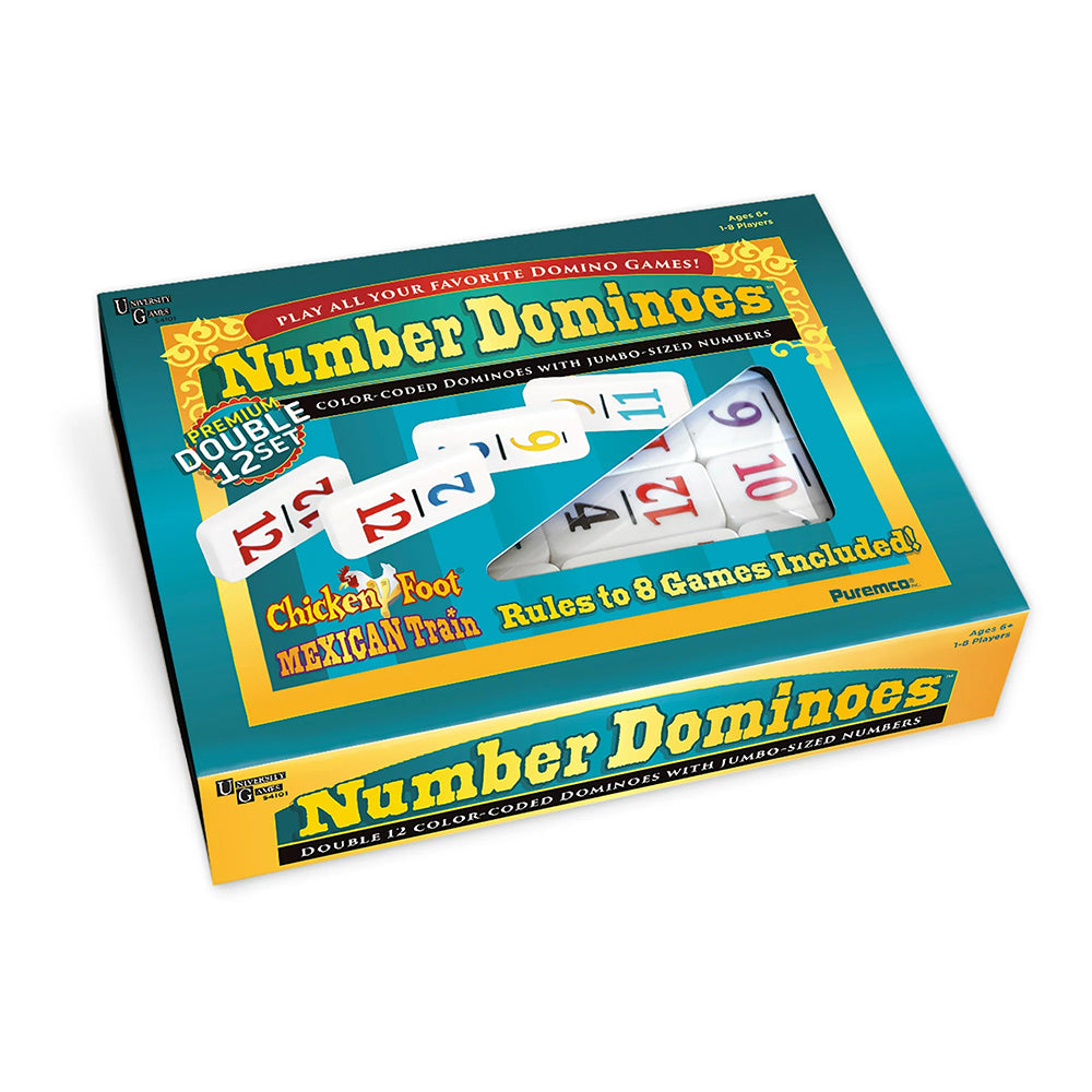 Double 12 Number Dominoes 54101