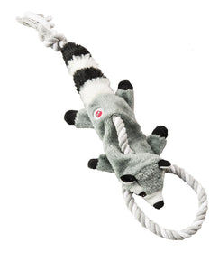 Skinneeez Racoon Mini Tug Pet Toy 54176