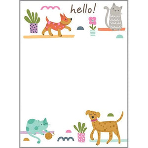 Cats and Dogs Memo Pad 542-5746