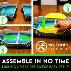 easy assembly, no tools required