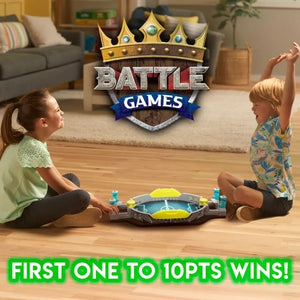 battle games, first one to ten points wins