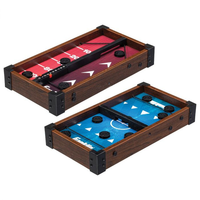 Wooden Two-In-One Game Center 54340