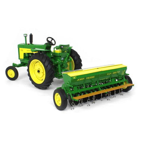 1/16 John Deere 730 Tractor with Wide Front & Grain Drill 45790