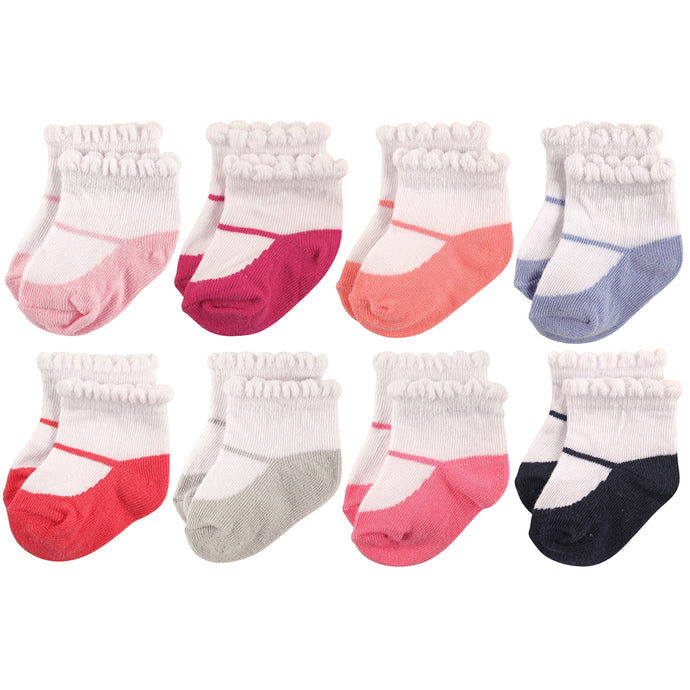 8-Pack Mary Jane Socks 54561