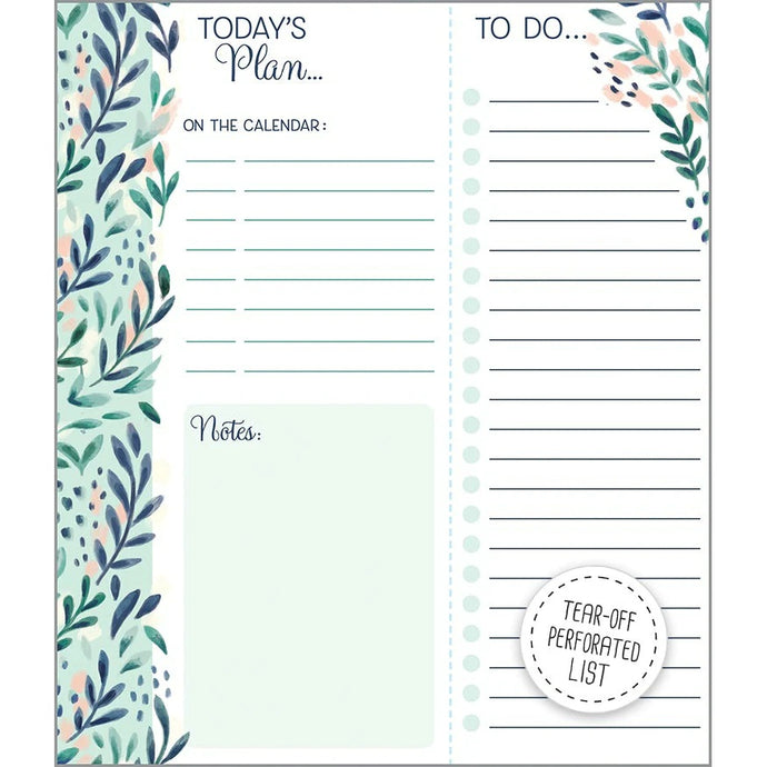 Have Faith Leaves Daily Planner Pad 548-5804