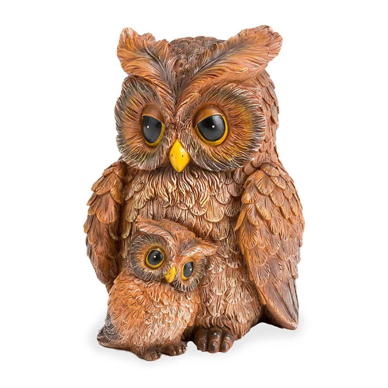 Mother & Baby Owl Garden Statue 54877