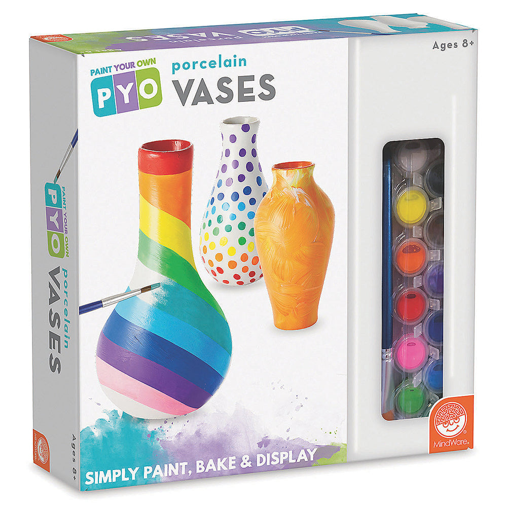 Paint Your Own Porcelain Vases 56004W