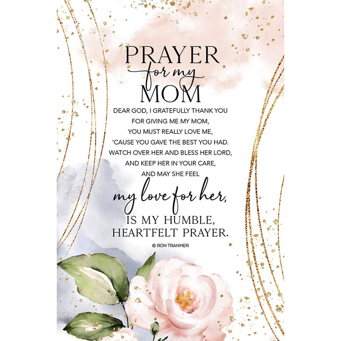 Prayer for My Mom Wood Plaque 5606