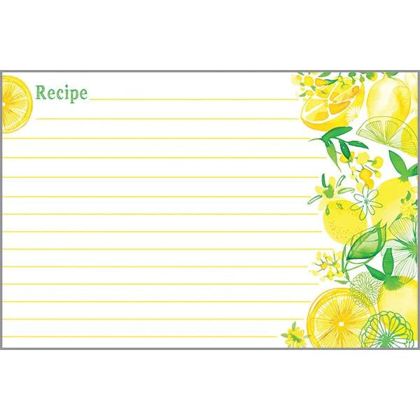 Lemon Lime Recipe Cards 561-5142