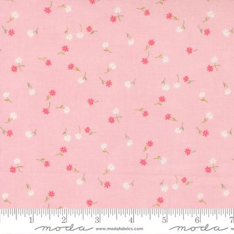 pink, Kindness Collection Fluttering Flowers Cotton Fabric 56154
