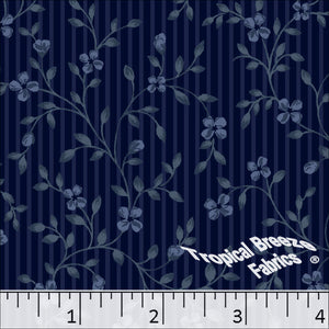 Tropical Breeze Fabrics Poly Cotton Floral Dress Fabric 5641-E