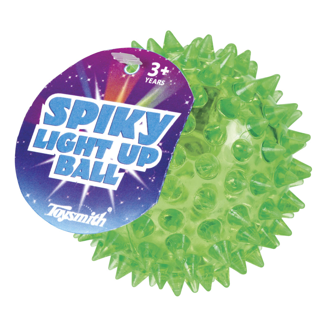 flashing spiky light up ball