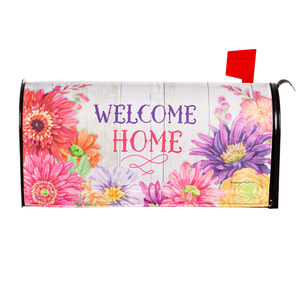 Welcome Home Spring Mailbox Cover