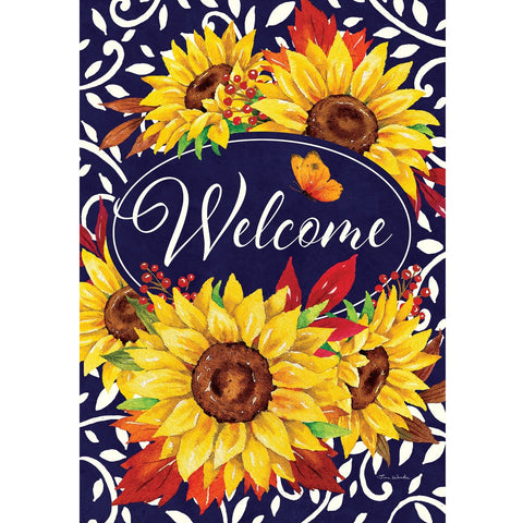 Sunflower Panel garden flag