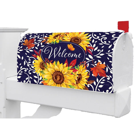Sunflower Panel mailbox makeover