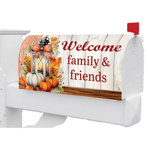 Pumpkin Lantern mailbox makeover