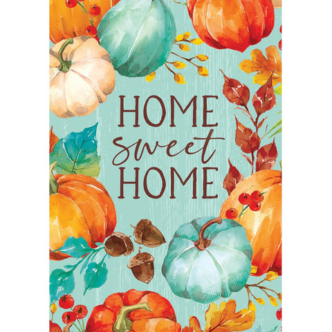Home Sweet Home Pumpkin garden flag