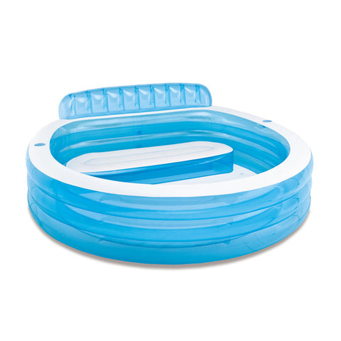 Swim Center Round Inflatable Family Lounge Pool 57190EP