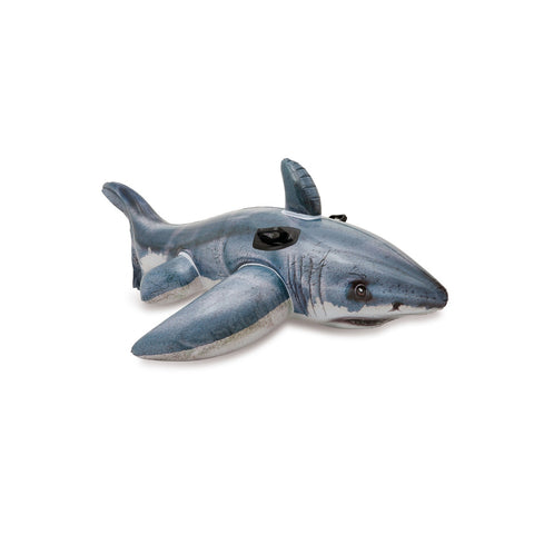 Great White Shark Ride-On Inflatable Pool Float 57525EP