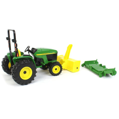1/16 John Deere 4410 with Mower Deck & Snowblower 45898