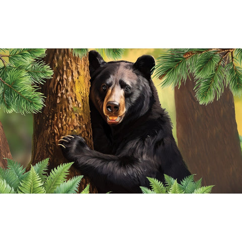 Black Bear Custom Decor floor mat