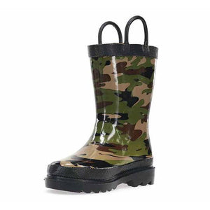 Children's Camo Rain Boots 585