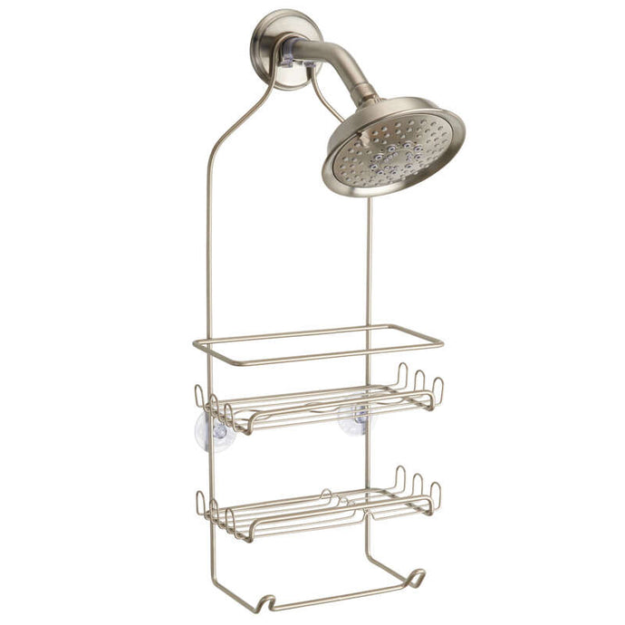 Satin Silver Shower Caddy 58694