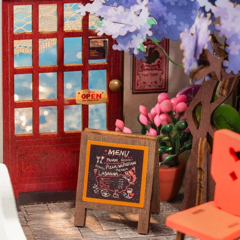 Sea Holiday Restaurant DIY Miniature House DS039