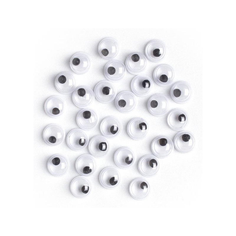 Enormous Wiggle Eyes - Craft Supplies - 6 Pieces