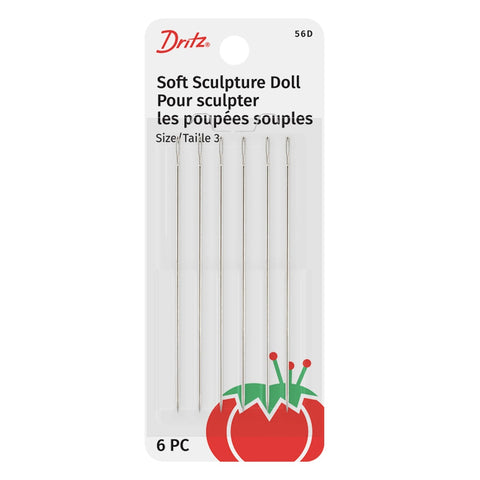 Dritz 6-count Soft Sculpture Doll Hand Needles