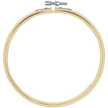 6-inch wooden hoop