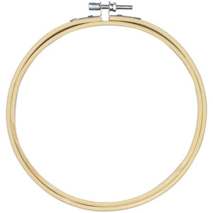 6-inch wooden hoop