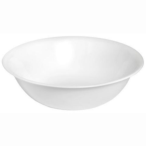WHITE SERVING BOWL