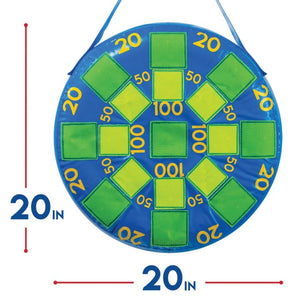 dimensions of dart board