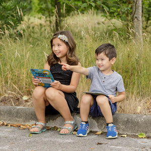 Children Playing Outdoor Bingo