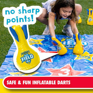 no sharp points, safe and fun inflatable darts