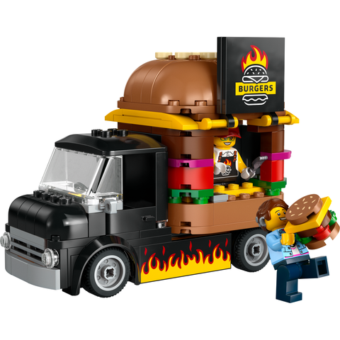 LEGO City Burger Truck Toy Building Set 60404