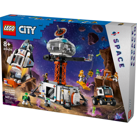 LEGO City Space Base and Rocket Launchpad Set 60434