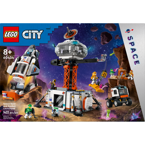 LEGO City Space Base and Rocket Launchpad Set 60434