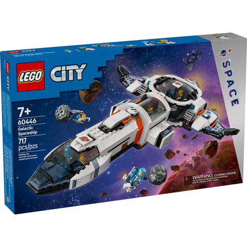 LEGO City Modular Galactic Spaceship, Outer Space Toy for Kids 60446