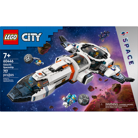 LEGO City Modular Galactic Spaceship, Outer Space Toy for Kids 60446