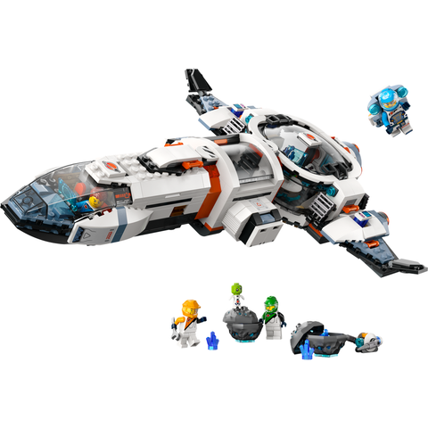 LEGO City Modular Galactic Spaceship, Outer Space Toy for Kids 60446