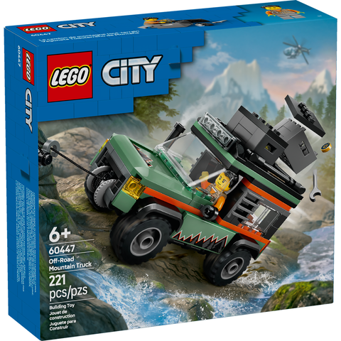 LEGO City Off-Road 4x4 Mountain Truck Adventure Toy 60447