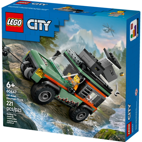 LEGO City Off-Road 4x4 Mountain Truck Adventure Toy 60447