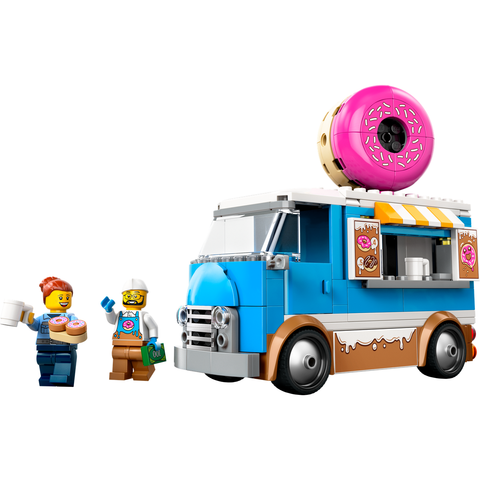 LEGO City Donut Truck Playset Vendor Vehicle Toy for Kids Aged 5 and up 60452