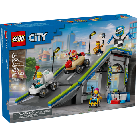 LEGO City No Limits: Race Car Ramp Track Toy Soapbox-Racing Set 60460