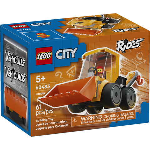 LEGO City Rides � Construction Loader Toy Building Set 60483