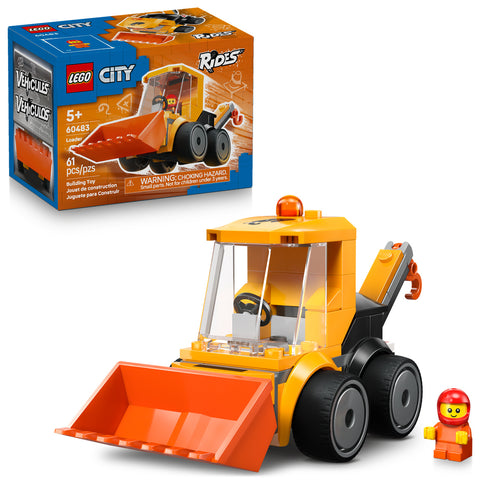 LEGO City Rides � Construction Loader Toy Building Set 60483