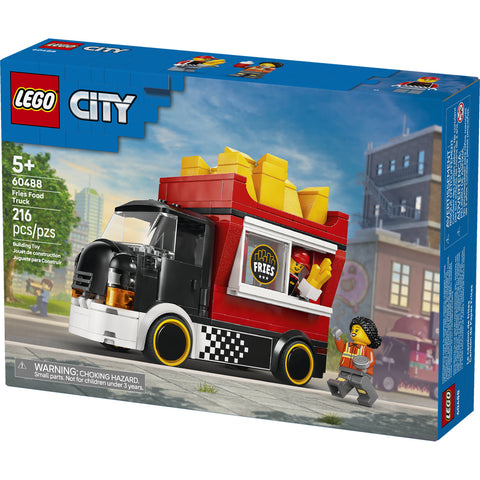 LEGO City Fries Food Truck - Toy Building Set 60488